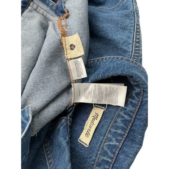 Madewell Blue Cotton Nj510 Denim Shirt-Jacket Size S - Picture 3 of 3
